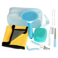 Set de Belleza para Mascotas, en estuche de 22 x 13 x 7 cmts
