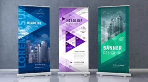 Banner Roll Up de 2.00 x 1.00 mts