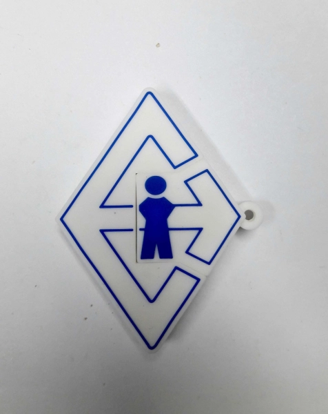 Memoria USB en PVC 2D diseño Logo Icontec