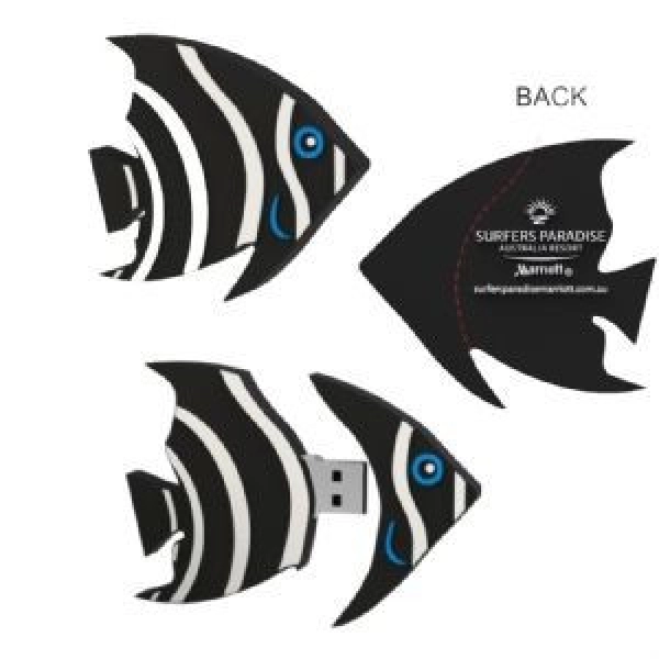 Memoria USB en PVC 2D diseño Pescado