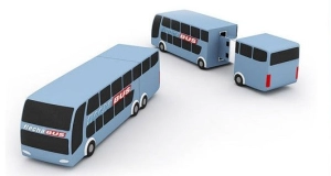 Memoria USB en PVC 3D diseño Bus
