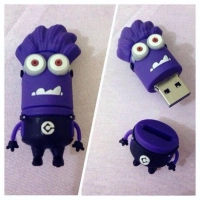 Memoria USB en PVC 3D diseño Minion