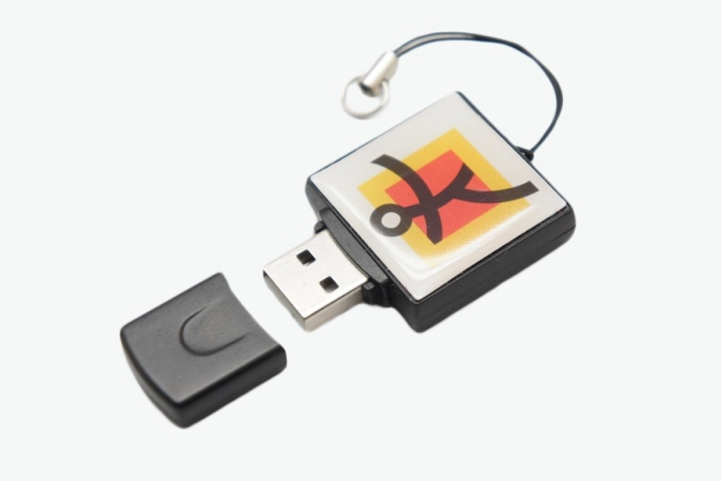 Memoria USB plastica con Domo