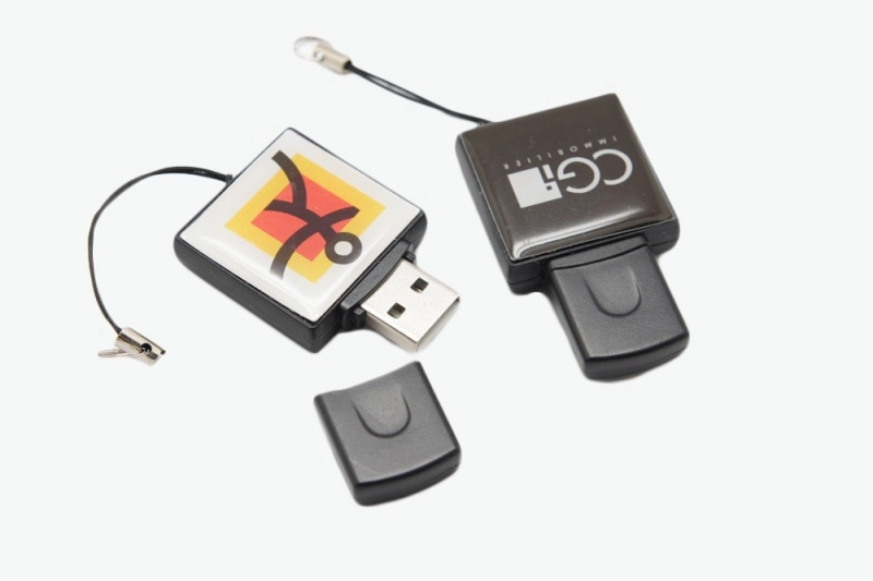 Memoria USB plastica con Domo