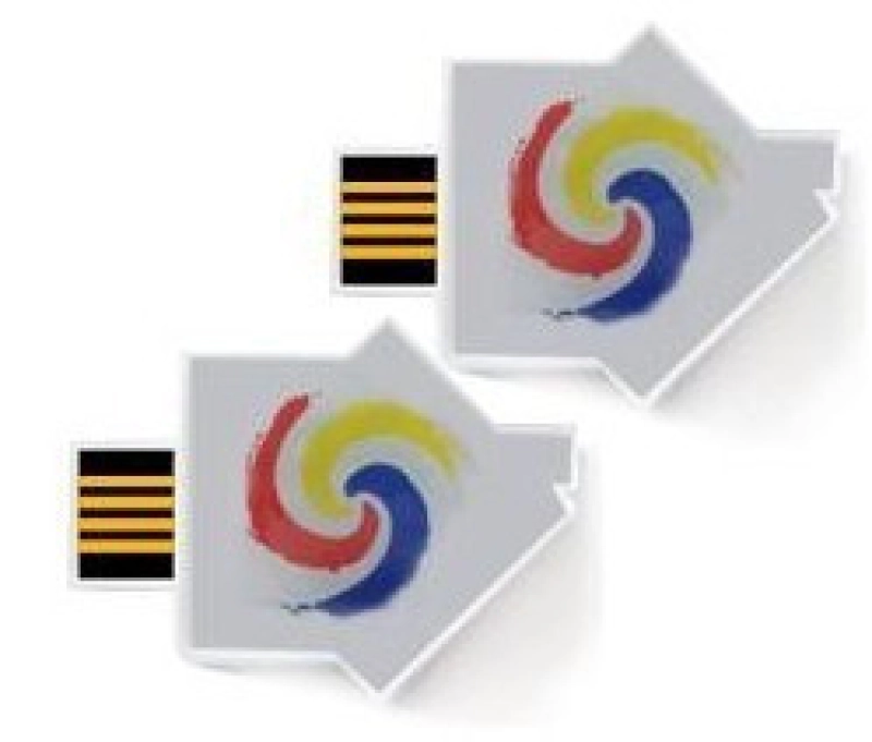 Memoria USB plastica en forma de casa con Domo