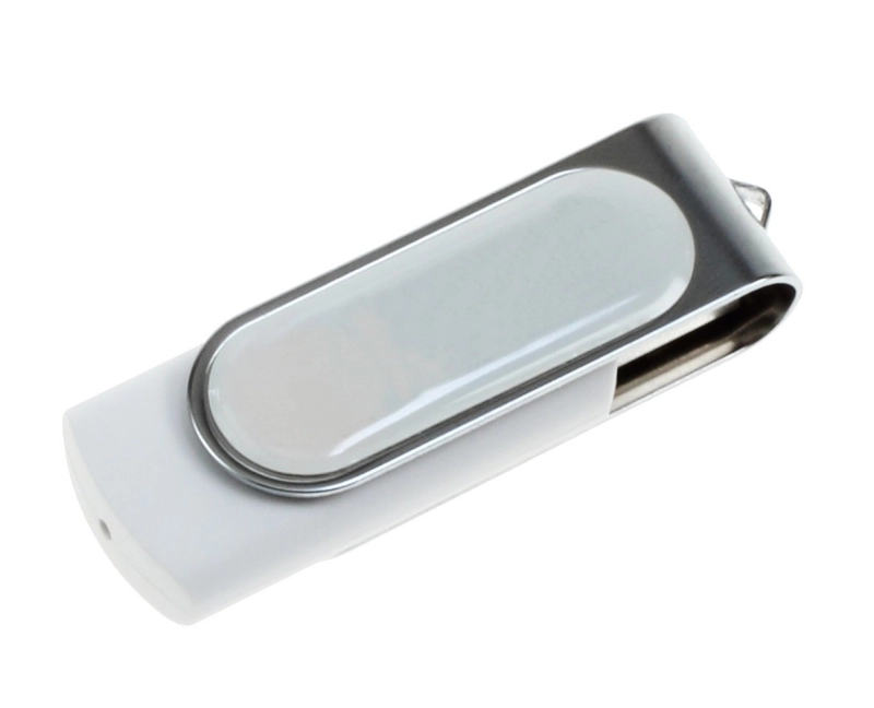 Memoria USB metalica giratoria con Domo