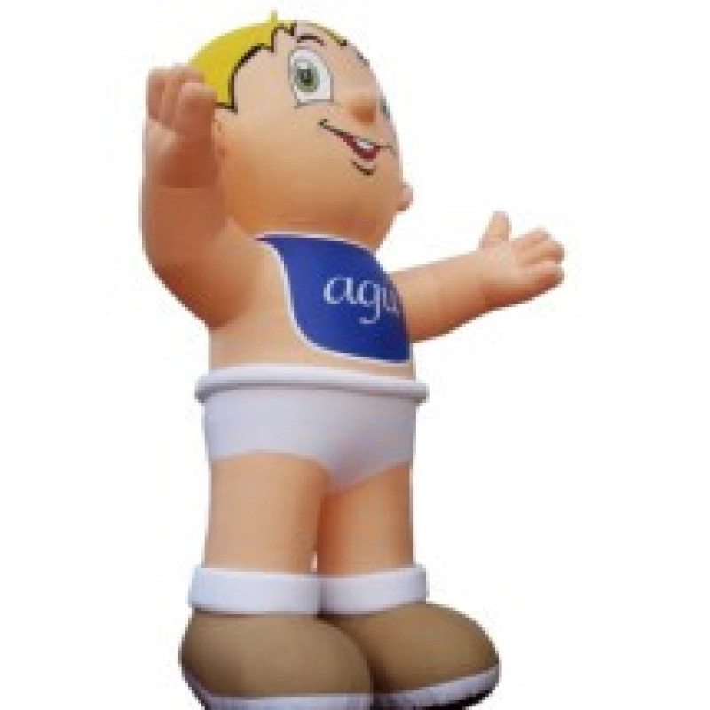 Dummy Inflable Estatico en forma de Niño