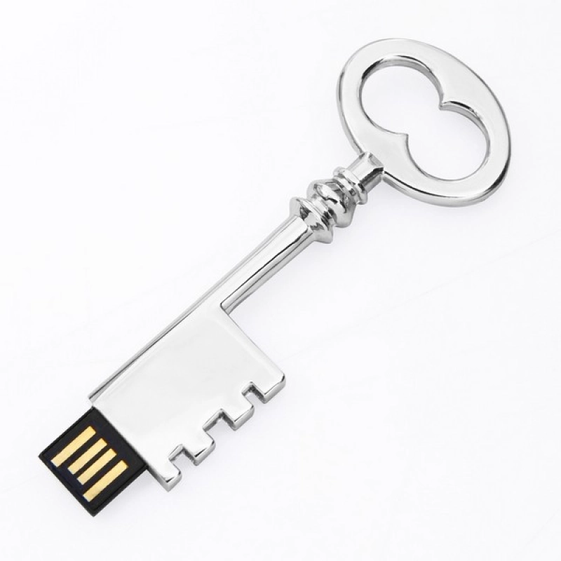 Memoria USB metalica diseño Llave