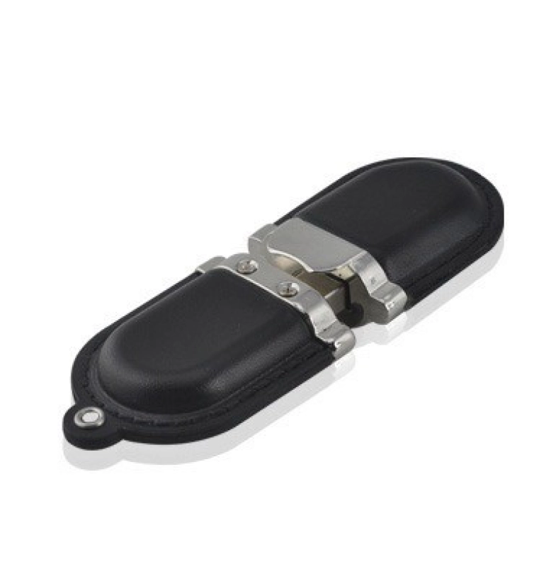 Memoria USB en Cuero y Metal