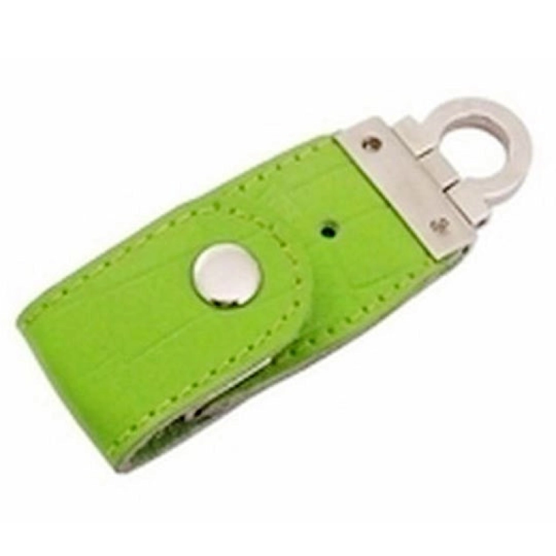 Memoria USB en Cuero y Metal