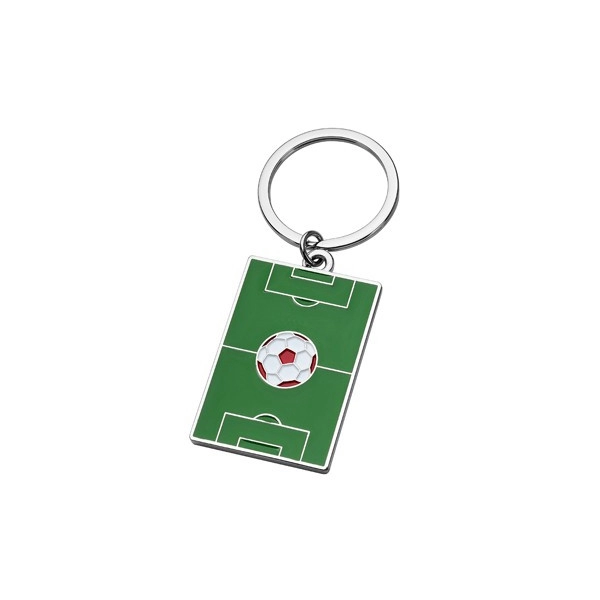 Llavero Metalico Cancha de Futbol.