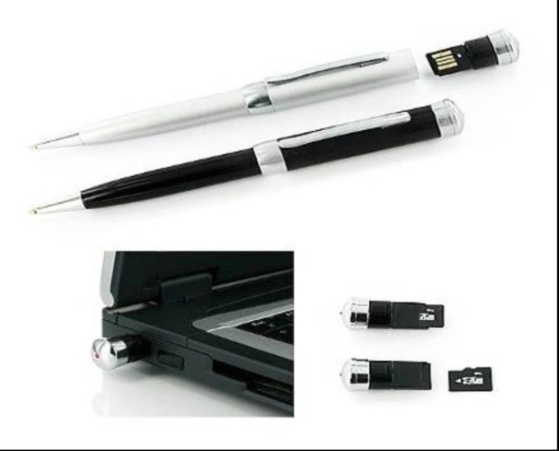 Memoria USB Boligrafo metalico