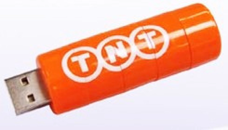 Memoria USB plastica en ABS modelo cilindro rompecabezas