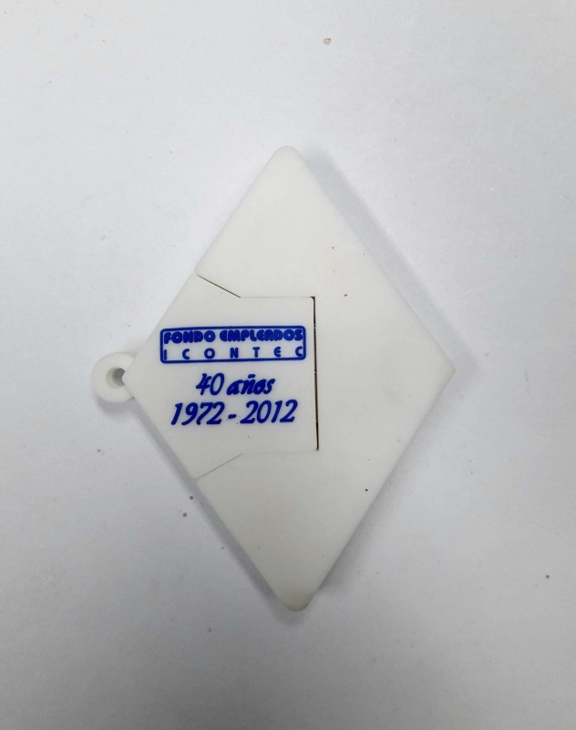 Memoria USB en PVC 2D diseño Logo Icontec