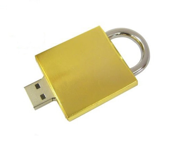 Memoria USB Metalica en forma de Candado