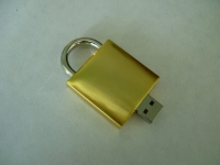 Memoria USB Metalica en forma de Candado