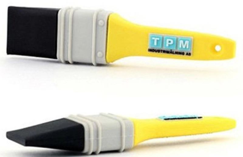 Memoria USB en PVC 3D diseño Brocha