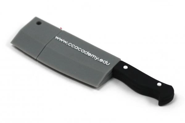 Memoria USB en PVC 3D diseño Cuchillo de Cocina