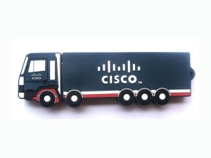 Memoria USB en PVC 2D diseño Camion de Carga