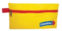 Cartuchera Foggia, en lona impermeable, tamaño 23 x 10 cmts