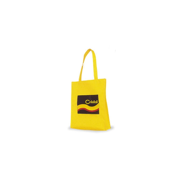 Bolso Inglaterra, en lona, 31 x 38 x 7.5 cmts